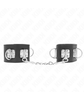 MUÑEQUERAS MULTIPOSICIÓN CON C Muñequeras BDSM de KINK: control, comodidad y estilo