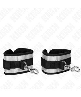POLSIERE IN NEOPRENE GRIGIE Bracciali BDSM: stile e comodità in una varietà di materiali