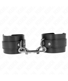 NEGRO AJUSTAB Polsini BDSM: stile, comodità, sicurezza e controllo