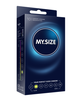 MY SIZE 49 Custom-fit condoms for ultimate comfort and safety