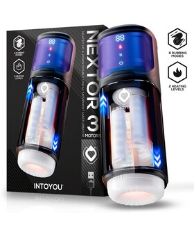 NEXTOR HEATSTROKE Nextor masturbatore automatico avanzato, con funzione di frizione e riscaldamento