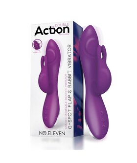 NO ELEVEN PULSE No. eleven vibrador com coelhinho, ponto G e função de pulsação USB

Descobre o mundo do p