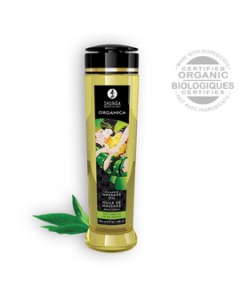 SHUNGA ORGANIQUE Huile de massage érotique à l'arôme exotique