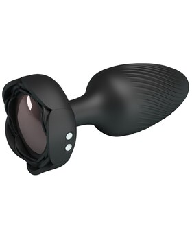 OSBORN Plug anal de taille moyenne avec lumière LED à la base et vibration