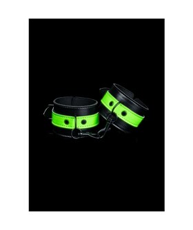 OUCH! - ESPOSAS GLOW Esposas fluorescentes de bondage que brillan en la oscuridad