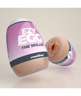 EGG THE SKILLED Huevos texturizados para estimulación intensa y discreta