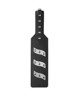 LEATHER ELECTRO Paleta de estimulação elétrica para jogos de bondage