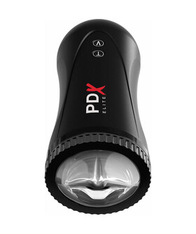 PDX MOTO STROKER Giocattolo erotico maschile con spinta automatica e vibrazione