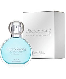 POPULARITY MEN Parfum masculin aux phéromones pour le succès social.