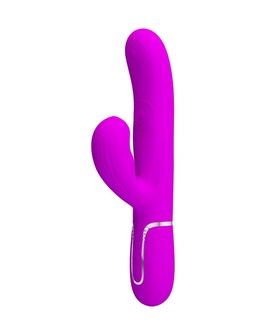 PERLITA Vibrador com 7 modos, silicone suave, carregamento magnético USB