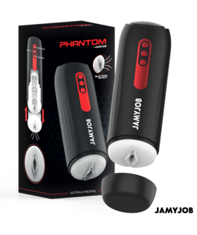 PHANTOM Masturbador automático con succión, ajustable y recargable