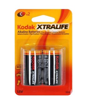 Pile LR14 Blister de 2 piles alcalines Xtralife C LR14