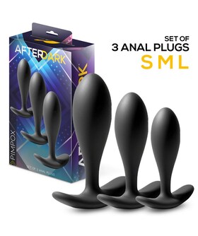 PIMPOX TRIOPLUGS Pimpox: Conjunto de 3 Plugs Anales