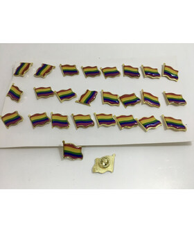 PRIDE FLAG LGBTQ+ Pride Flag Pin, an Iconic Accessory