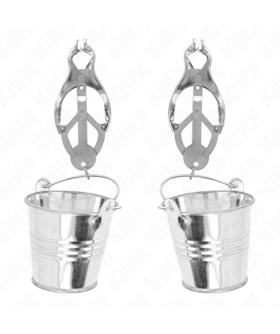 NIPPLE BUCKETS Pinces à tétons de haute qualité pour vos jeux BDSM