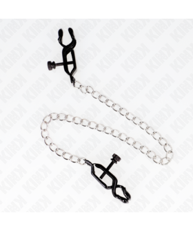 KINK SILVER Pinces à tétons conçues pour les jeux bdsm.