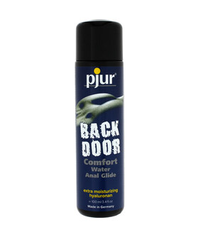 PJUR BACK DOOR COMFORT Lubrificante a base d'acqua per un sesso anale prolungato e piacevole, mai appiccicoso.