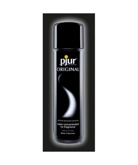 PJUR ORIGINAL INTENSE Ecco un pratico lubrificante al silicone in monodose, perfetto per garantire il massimo de
