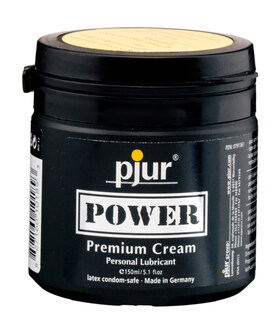 PJUR POWER PREMIUM Lubrificante híbrido em creme, duradouro, ideal para sexo anal intenso
