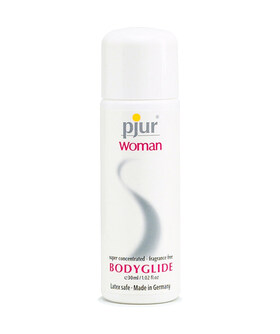 PJUR WOMAN BIOGLIDE Base de silicone para pele suave e sensível da mulher