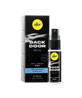 PJUR BACK DOOR ANAL COMFORT Spray rilassante al pantenolo e aloe per un comfort anale incomparabile