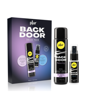 BACK DOOR SET Set per una perfetta rilassatezza e lubrificazione anale