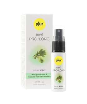 PJUR MED PRO-LONG Spray ritardante per uomo con pantenolo e corteccia di quercia