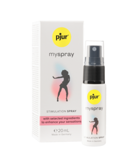 PJUR MY SPRAY Spray íntimo que intensifica o desejo e estimula com um toque arrepiador