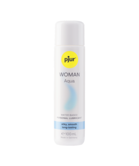 PJUR WOMAN AQUA LUBRICANT Lubrificante intimo a base d'acqua, pH neutro, setoso e senza tracce fastidiose.