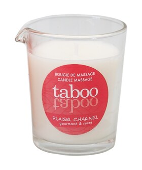 PLAISIR CHARNEL Candela da massaggio con olio naturale, profumo floreale e rilassante