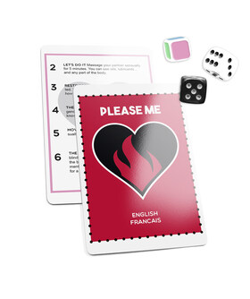 PLEASE ME PLAY Jogo erótico para casais; dados e cartas com desafios