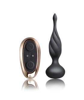 PETITE SENSATIONS DISCOVER Bouchon anal en silicone avec vibration et contrôle.