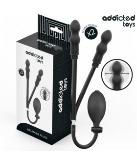 INFLATABLE DUOPLUG Plug Anal Duplo Insuflável Modelo 3