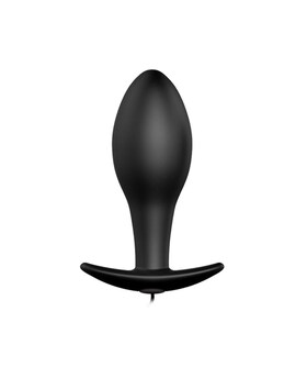 ÂNCORA VIBRAÇÕES Plug anal de silicone com vibração: prazer anal garantido