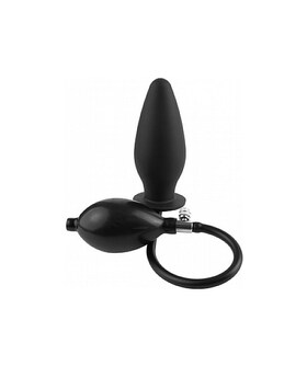 TAMPÃO INFLÁVEL Plug anal insuflável de silicone para uma estimulação intensa