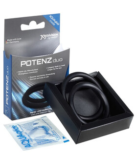 POTENZ POWER <h1>Conjunto de 2 Anéis de Constrição em Silicone</h1>

<p>Descobre a forma perfeita de el