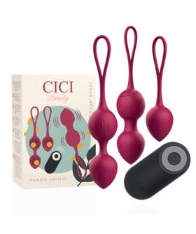 CICI REMOTE BOLAS Bolas de prazer vibrantes com controlo remoto e vários modos