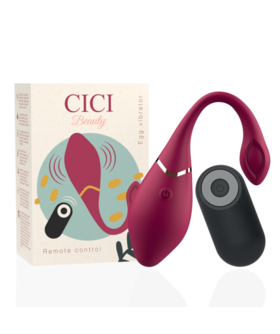 EGG VIBRATOR Estimulador de punto G con control remoto y 10 vibraciones