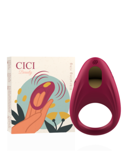 VIBRATING RING Anillo vibrador para pareja, impermeable y recargable