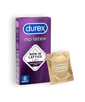 NO LATEX Preservativi ipoallergenici, materiali senza lattice, morbidi