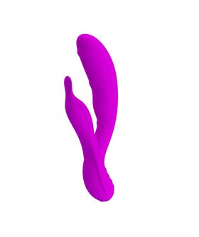 PRETTY LOVE VIBRADOR BLISS Massageador lilás de alta qualidade, com 30 funções e 4 motores