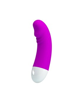 LUTHER Vibrador de silicone recarregável com 30 funções