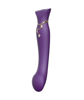 RAINHA THRUSTER Vibrador de luxo concebido para estimular o ponto G