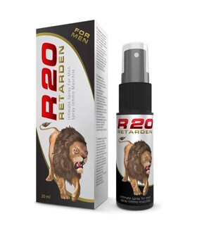 R20 SPRAY Spray ritardante intimo per prolungare il piacere dei tuoi momenti più appassionati.