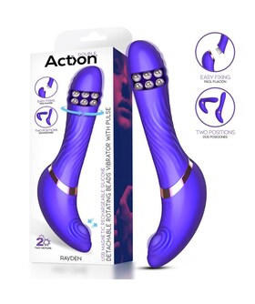 RAYDEN PULSE Descobre o vibrador Rayden, especialmente desenhado para quem procura experiências intensa