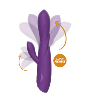 REWORABBIT Vibrador dual con 10 modos, silicona médica, sumergible