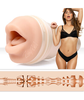 RILEY REID INSOMNIA BOCA Masturbateur réaliste, à texture unique, réglable et discret