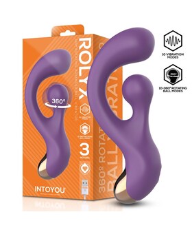 ROLYX Découvrez le Rolyx, notre vibromasseur avancé avec boule rotative à 360º.