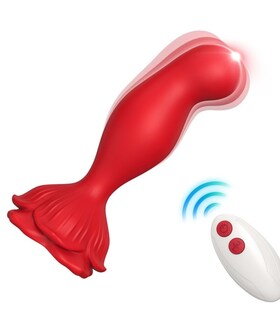 VIBRATEUR ROSE ET PLUG Vibromasseur avec plug anal pour une double stimulation