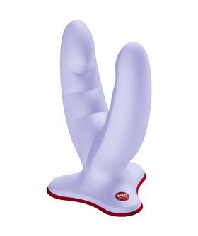 RYDE Dildo duplo com ventosa potente para momentos sem mãos livres